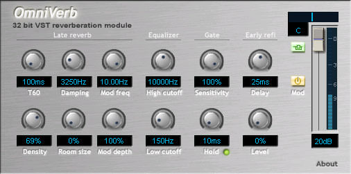 Free Reverb Plugin der Extraklasse - Jeroen Breebart Omniverb