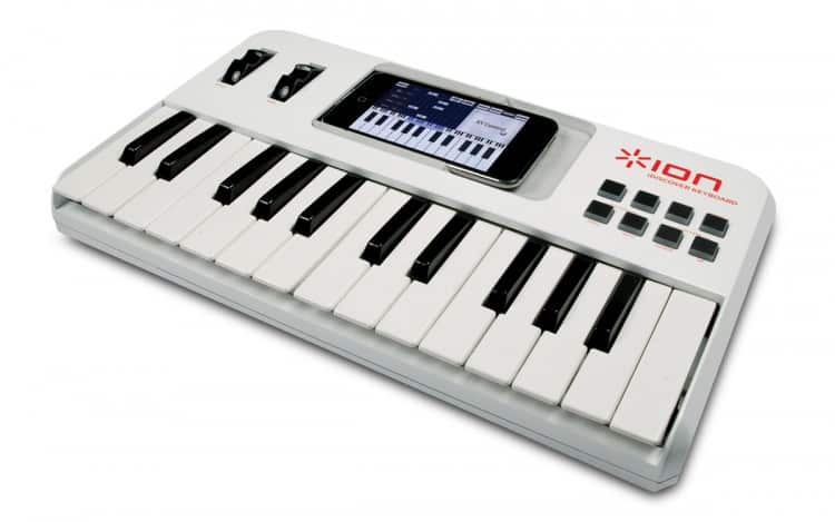 ION iDiscover MIDI Keyboard für das iPhone und den iPod