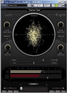 Flux Stereo Tool im Betrieb