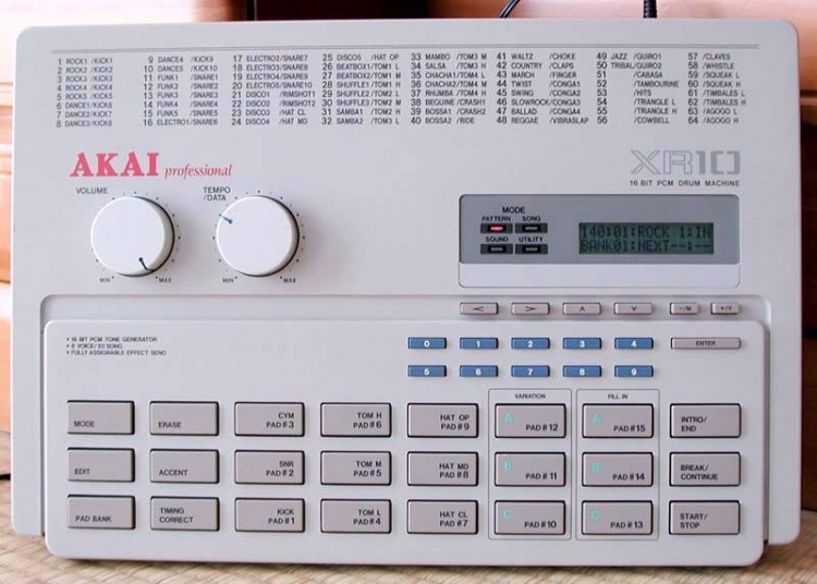 Free Samples Sample Pack Drum Machine Akai XR-10