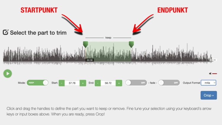 MP3 online schneiden