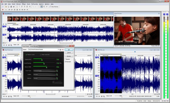 Sony Sound Forge Audio Studio 10 Audio Editor für Windows