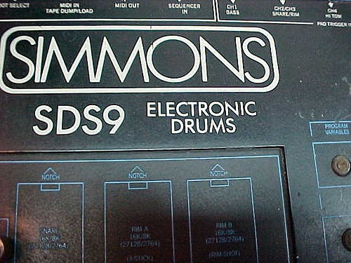 Simmons SDS-9 Drum Machine free Sample Pack