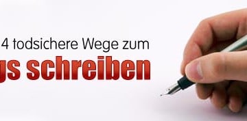 Songwriting: 4 todsichere Wege, um Songs zu schreiben