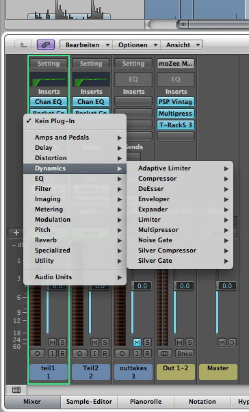 Logic 9 Tutorial Dynamics