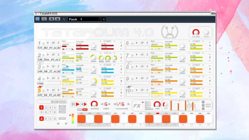 Free VST Plugin Tatapoum - Beat Making wie mit Redrum