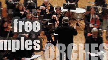 Free Orchestra Samples: Kostenlos Orchester Samples