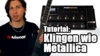 Metallica Sound - Klingen wie Metallica auf dem Black Album