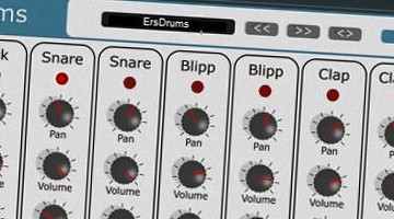 Beat Making Software: free VSTi Drum Machine ERSdrums