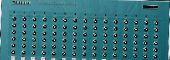 Beat Making Software Wollo Beat free VST Drum Machine