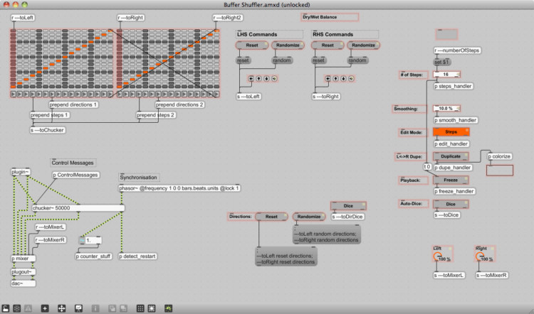 Max for Live - Kästchenprogrammierung in Ableton Live 8