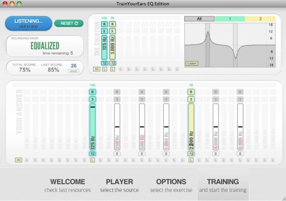 TrainYourEars EQ Edition