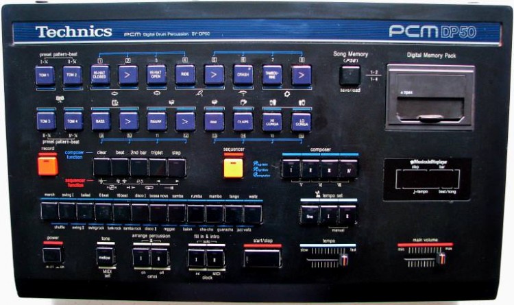 Technics DP50 Drum Machine Sounds