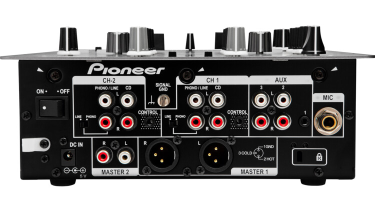 Pioneer DJM-250 Anschlüsse