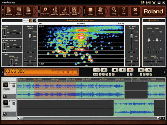 Roland R-Mix: Software zur visuellen Bearbeitung fertiger Mixe angekündigt