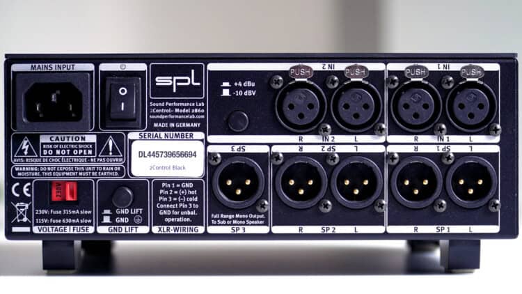 SPL 2Control Test