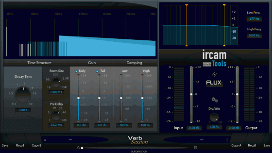 Flux IRCAM Verb Session Testbericht