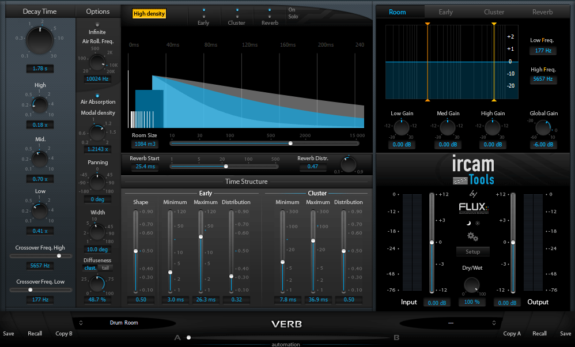 Flux IRCAM Verb Test