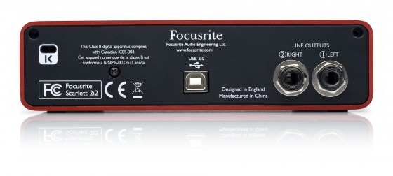 Focusrite Scarlett 2i2 Testbericht