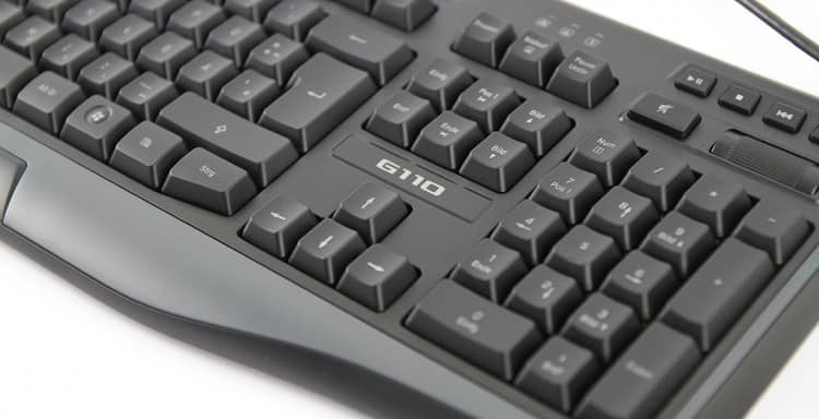 Tastatur Audio Computer Logitech G110