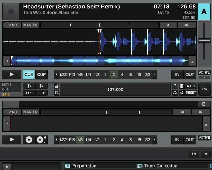 Cue Punkt als Gridmarker - Beatmatching Tutorial Traktor