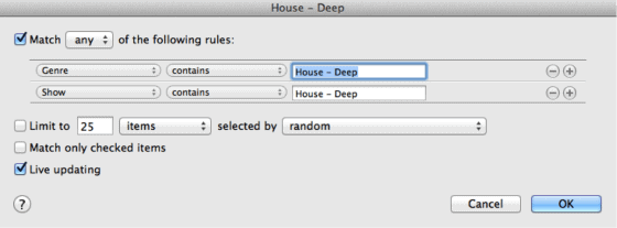 Automatisch Musik verwalten in iTunes mit Smart Playlists Automatisch Musik verwalten in iTunes mit Smart Playlists