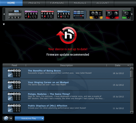 TC-Helicon VoiceLive Play Testbericht