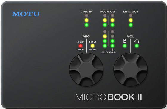 MOTU MicroBook II Testbericht