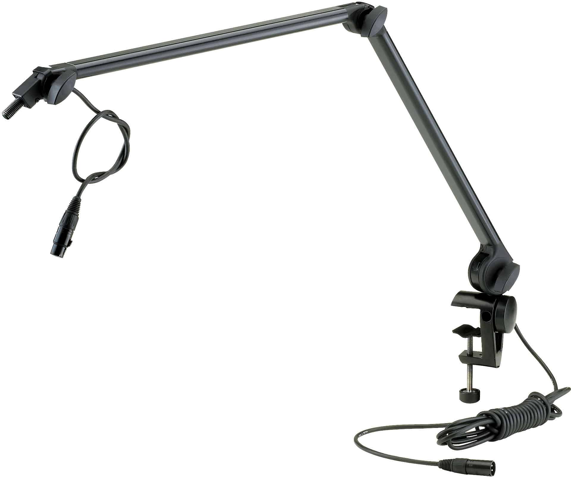 Verstellbar Mikrofonständer Tisch Mikrofon Halter Halterung Studio-Mikrofonarm 