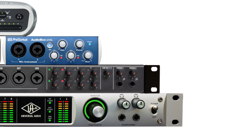 Homerecording Einstieg - Audio Interface