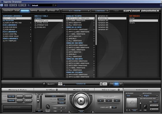 toontrack superior drummer vst