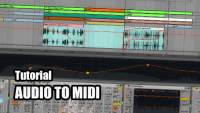 Audio to MIDI Tutorial Ableton Live 9