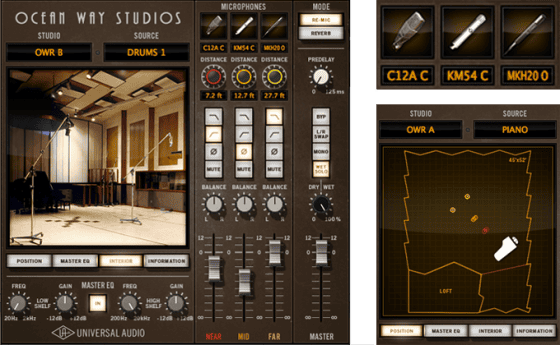 Universal Audio Ocean Way Studios Plug-In