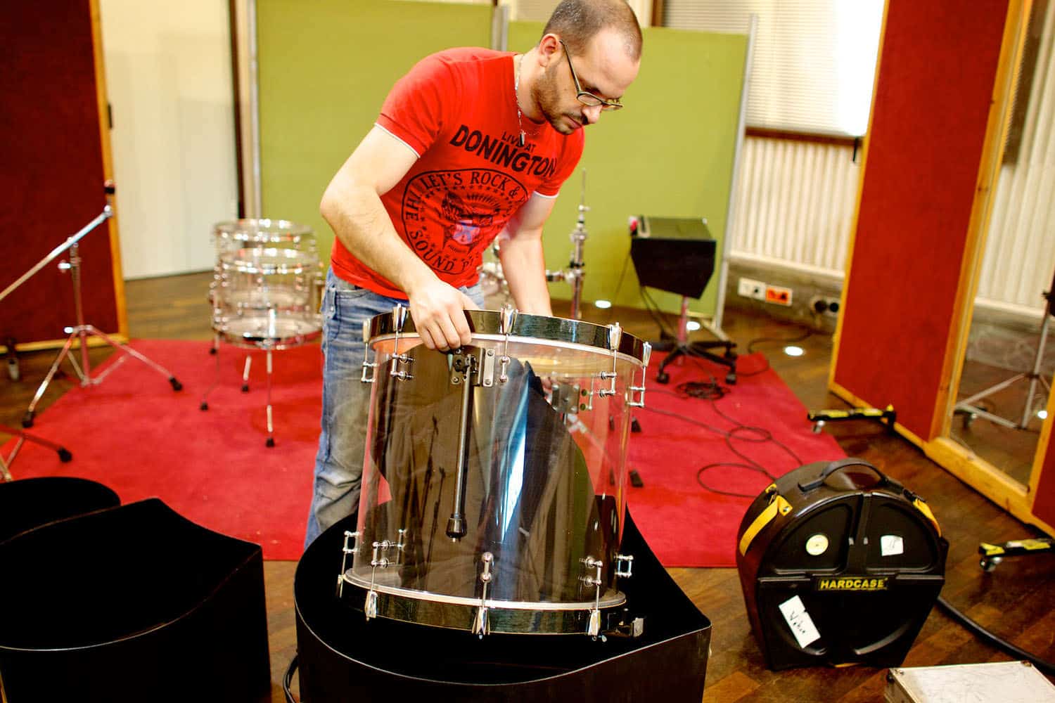 Drums & OverheadMikrofonierung delamar