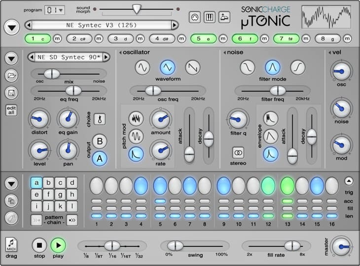 Sonic Charge Microtonic - Ein Klassiker zum Beats erstellen ... Programm ist hier der experimentelle Touch