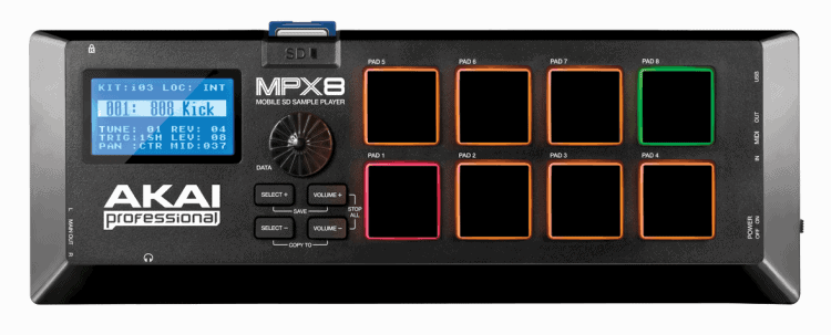 Akai MPX8 Testbericht