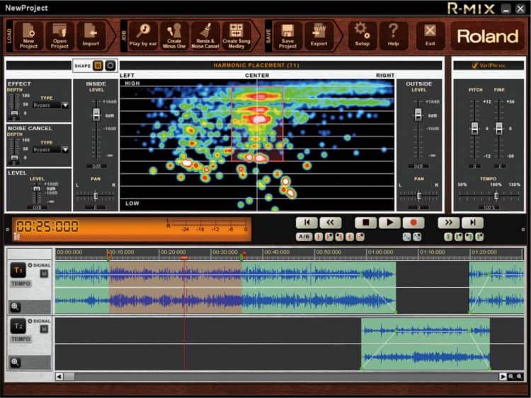 Audio-Editor & Mastering Sogtware - Roland R-Mix