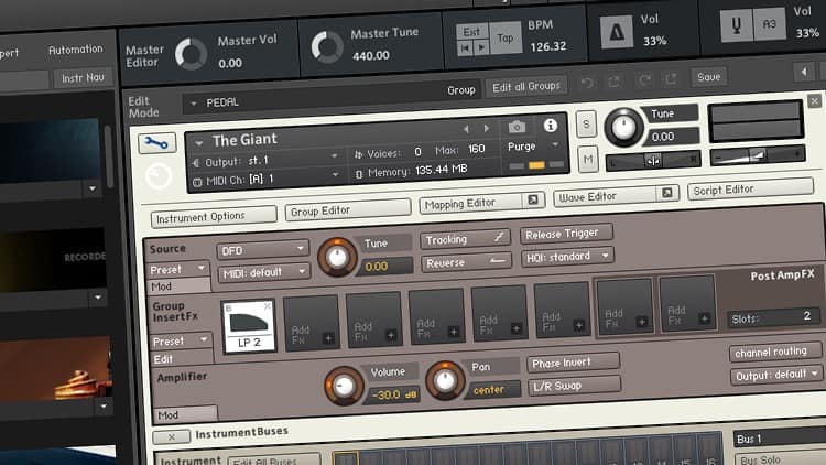 Audiosoftware zur Musikproduktion im Studio - Sampler bzw. Sample Player