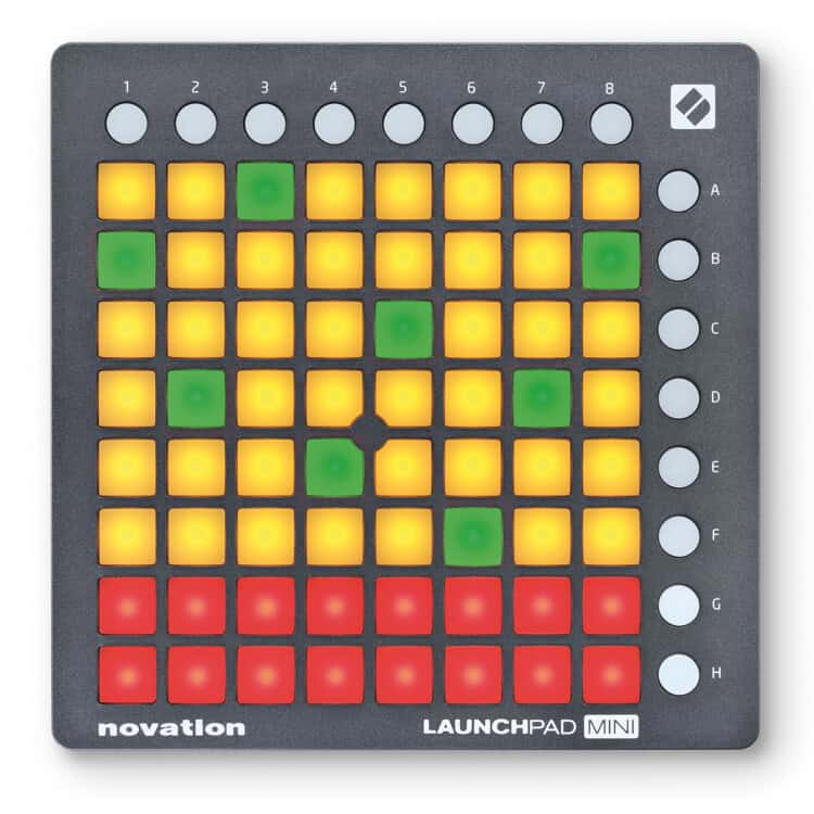 Bedienoberfläche - Novation Launchpad Mini Review