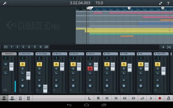 Steinberg Cubase iC Pro für Android