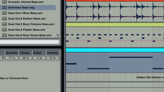 Ableton Live 9 Tutorial - Grooves extrahieren