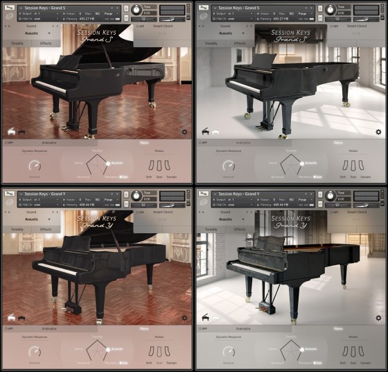 e-instruments Session Keys Grand S & Y