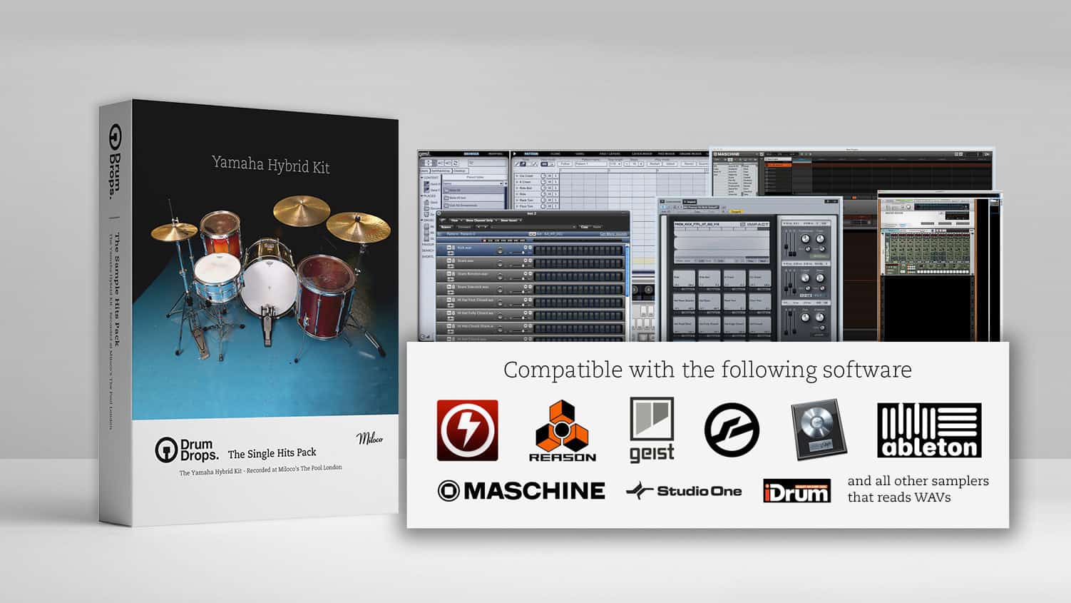 Free Drum Samples Drum Kit 1,65 GB gratis