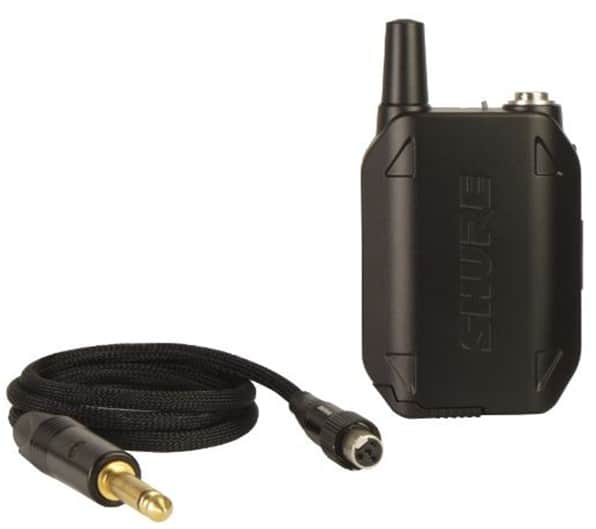 Kabel & Taschensender (»Bodypack«) des Shure GLXD16