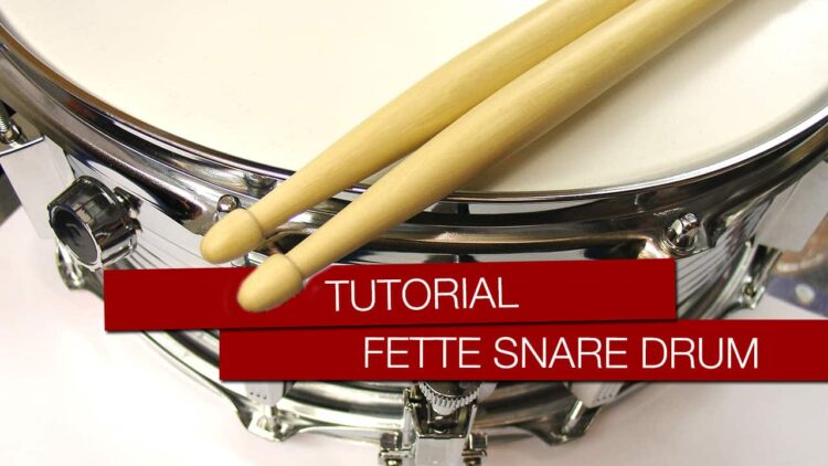 Snare Drum fetter machen