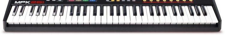 Akai MPK 261 Review - Die Tastatur