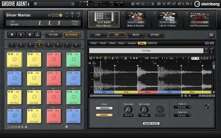 Steinberg Groove Agent 4 Virtuelles Schlagzeug