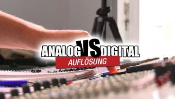 Auflösung Analog vs. Digital