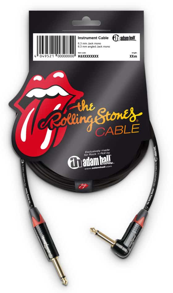 Band Recording Tools - Adam Hall Cables The Rolling Stones Series