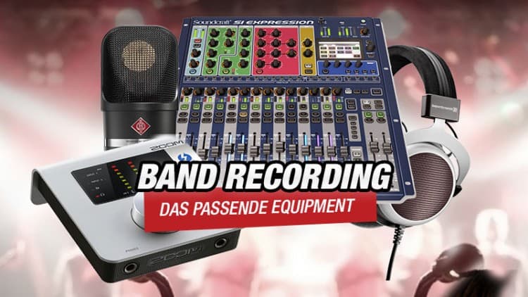 Band Recording Equipment